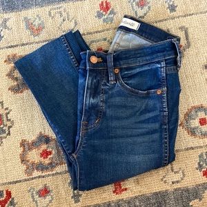 Madewell 9inch high rise skinny jeans size 24